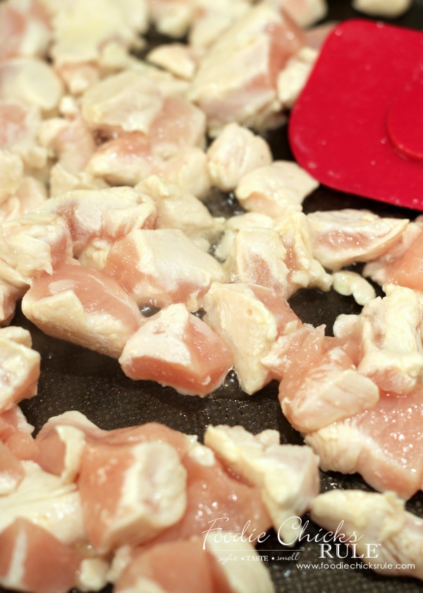 Cabbage, Rice and Chicken - Saute Chicken  #cabbagerice #cabbagerecipe foodiechicksrule.com