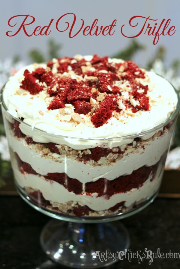 red velvet trifle 