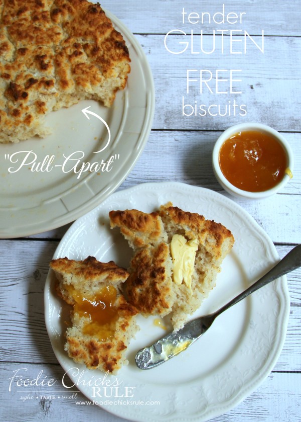 Easy GLUTEN FREE Biscuits - So tender and delicious - MUST TRY - #glutenfree foodiechicksrule.com