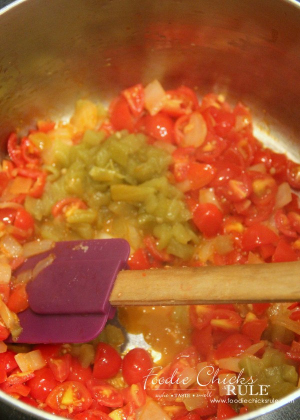 Chicken Taco Soup - Add Green Chilis - #recipe #chickensoup #foodiechicksrule