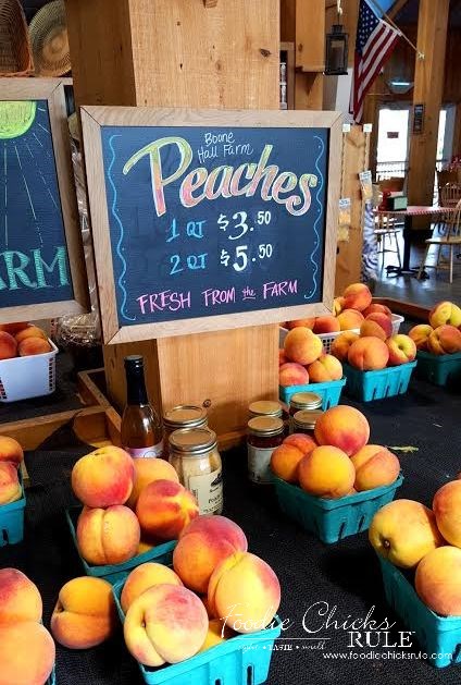 Gluten Free Peach Cobbler - Fresh South Carolina Peaches - #peach #cobbler #glutenfree foodiechicksrule