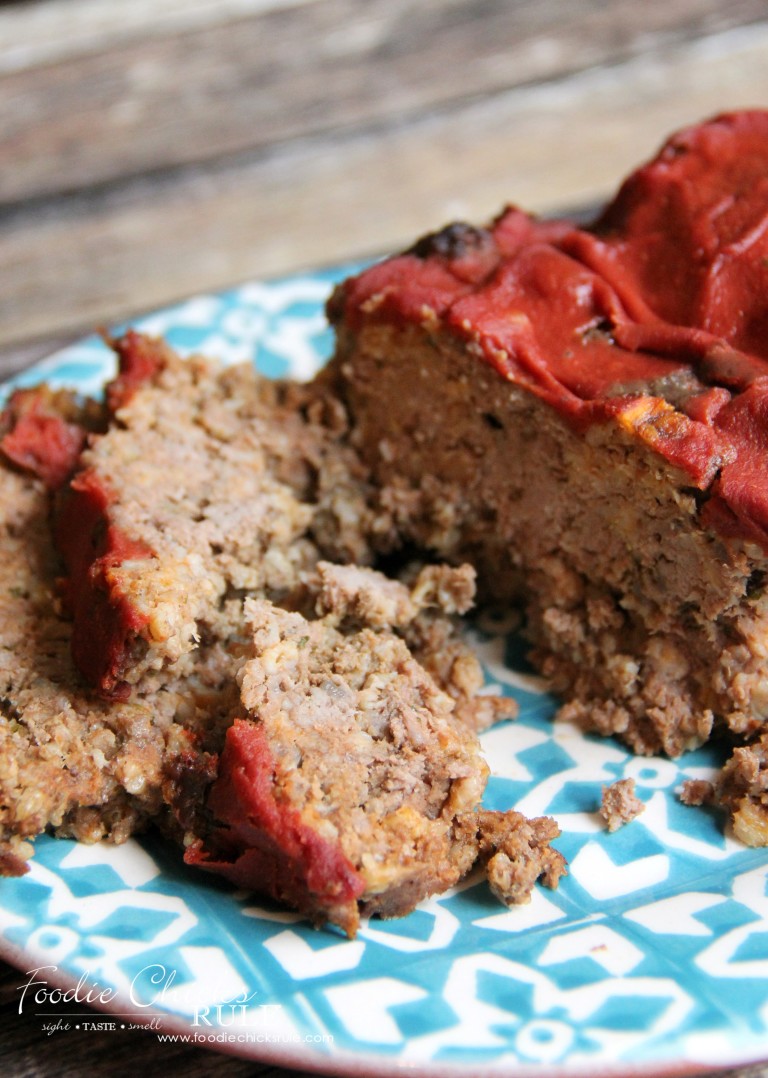 Easy Meatloaf (dairy, gluten and sugar free)