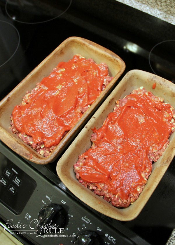 Meatloaf - ready to bake - foodiechicksrule