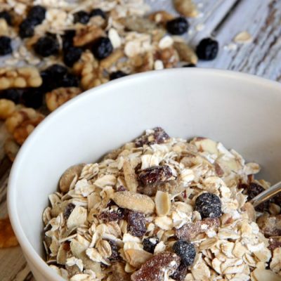 Best Muesli Recipe (and easiest too!) - Foodie Chicks Rule