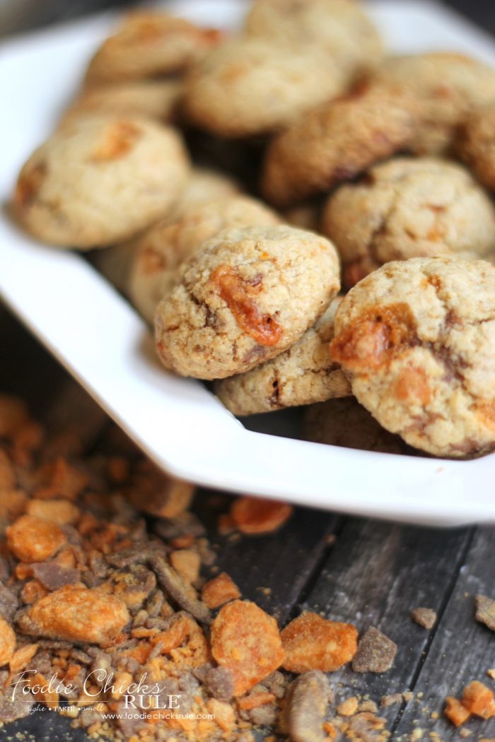 Butterfinger Biscotti Bites