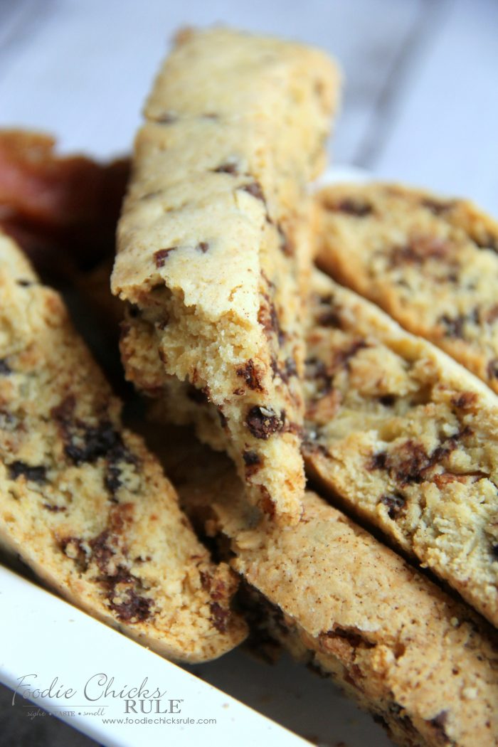 Yummy Chocolate Maple Bacon Biscotti - foodiechicksrule.com