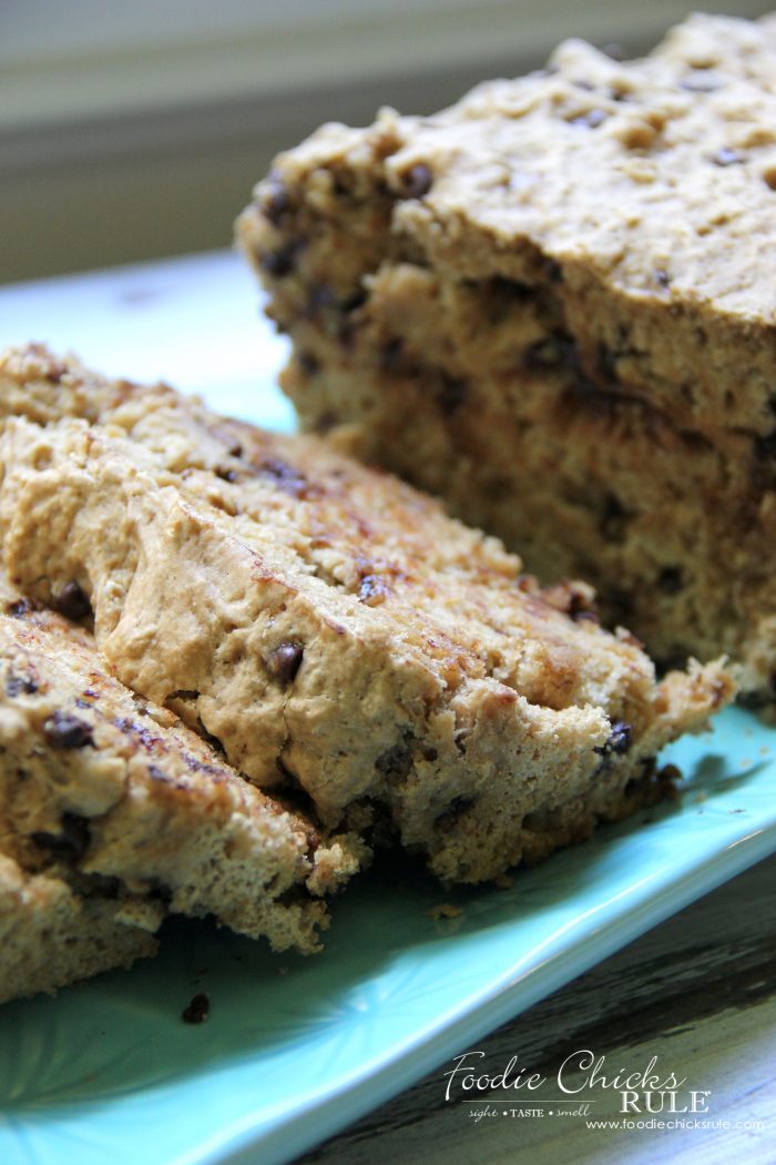 So rich and delicious!! Chocolate Chip Guinness Beer Bread foodiechicksrule.com