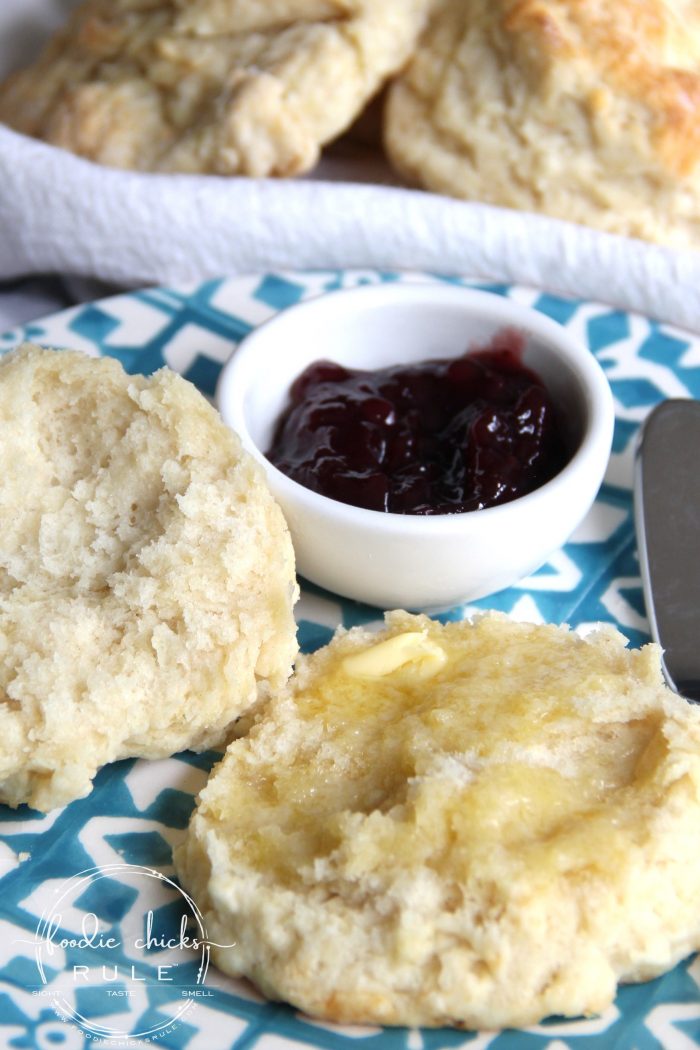 BEST Buttermilk Biscuits Recipe...right here! (plus a dairy free version too!) foodiechicksrule.com #buttermilkbiscuits #bestbiscuitrecipe #biscuitrecipe #dairyfreebiscuits