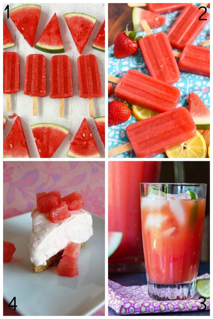 50+ Yummy Watermelon Recipes Ideas!! foodiechicksrule.com #watermelon #watermelonrecipes #summerrecipeideas #smoothierecipes #slushierecipes #summerdesserts #summerdrinks #watermelonmojito #watermeloncake #summerfood #watermelondesserts #watermelondrinks