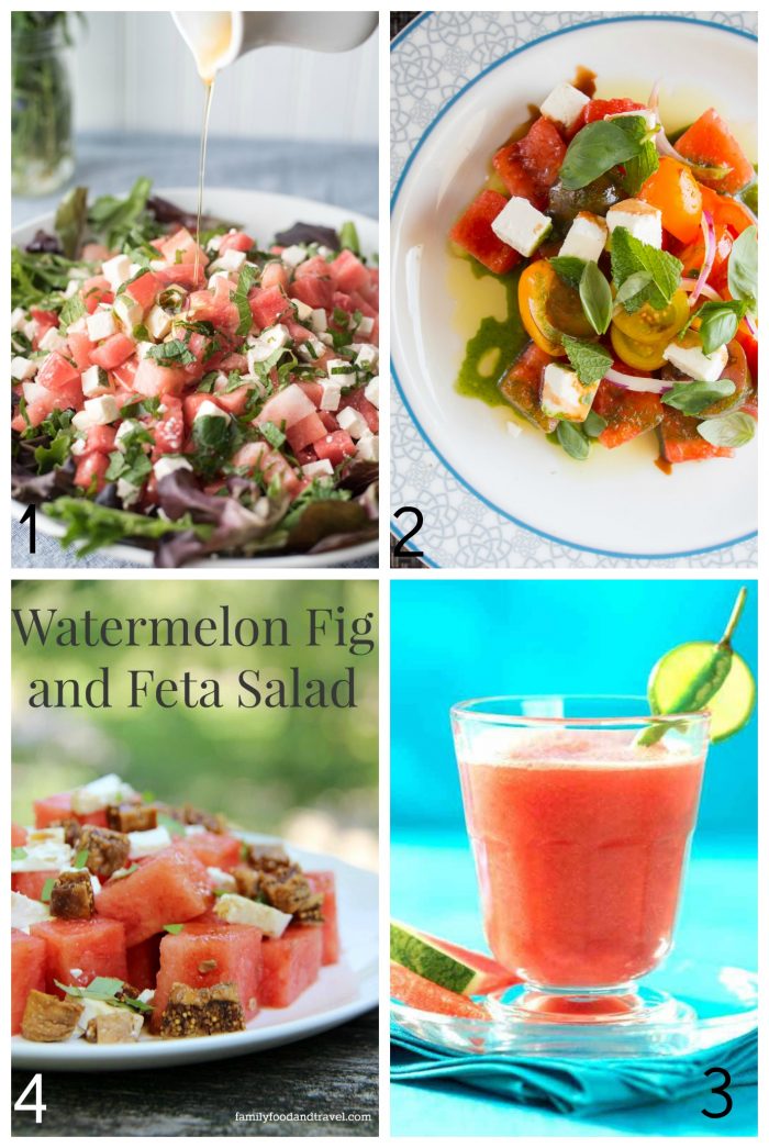 50+ Yummy Watermelon Recipes Ideas!! foodiechicksrule.com #watermelon #watermelonrecipes #summerrecipeideas #smoothierecipes #slushierecipes #summerdesserts #summerdrinks #watermelonmojito #watermeloncake #summerfood #watermelondesserts #watermelondrinks