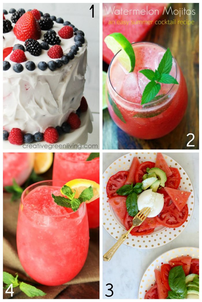 50+ Yummy Watermelon Recipes Ideas!! foodiechicksrule.com #watermelon #watermelonrecipes #summerrecipeideas #smoothierecipes #slushierecipes #summerdesserts #summerdrinks #watermelonmojito #watermeloncake #summerfood #watermelondesserts #watermelondrinks