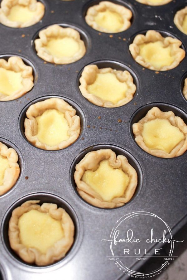 Delicious, festive and adorable SUGARED CRANBERRY CUSTARD TARTS are the perfect dessert to bring to your next holiday gathering, simple to make too! artsychicksrule.com #cranberrydesserts #sugaredcranberry #cranberrycustard #custardtarts #holidaydesserts