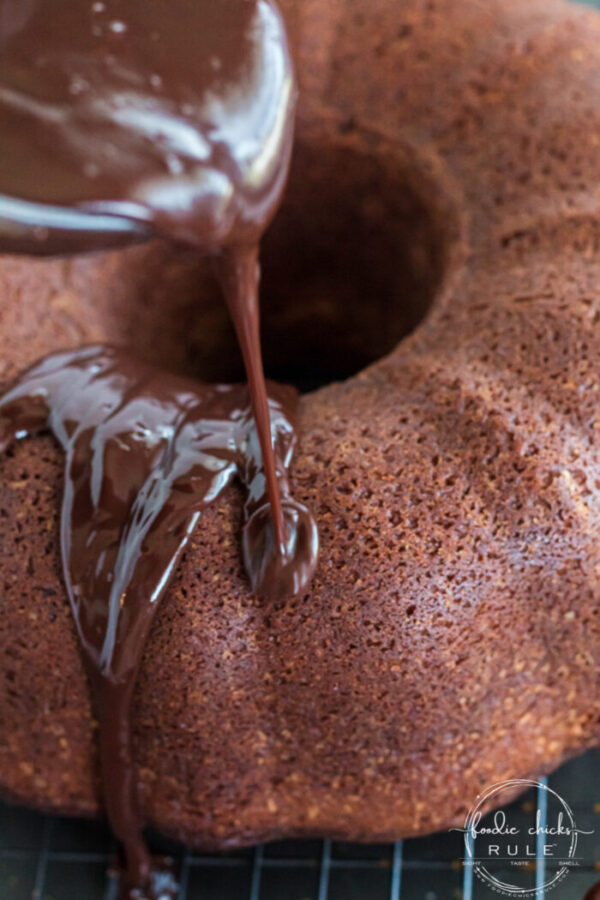 Old Fashioned Chocolate Pound Cake Recipe - Passed down to me! foodiechicksrule.com #chocolatepoundcake #chocolatecake #oldfashionedrecipes #cakerecipes